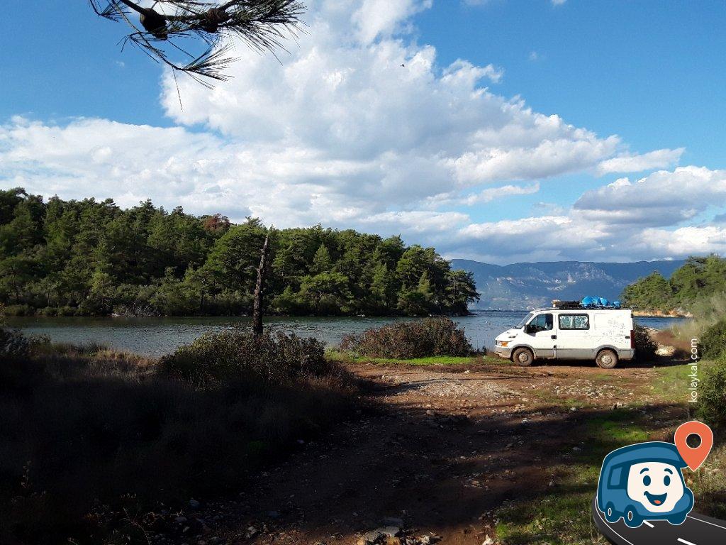 Çanak Koyu Kamp Alanı - Marmaris, Muğla
