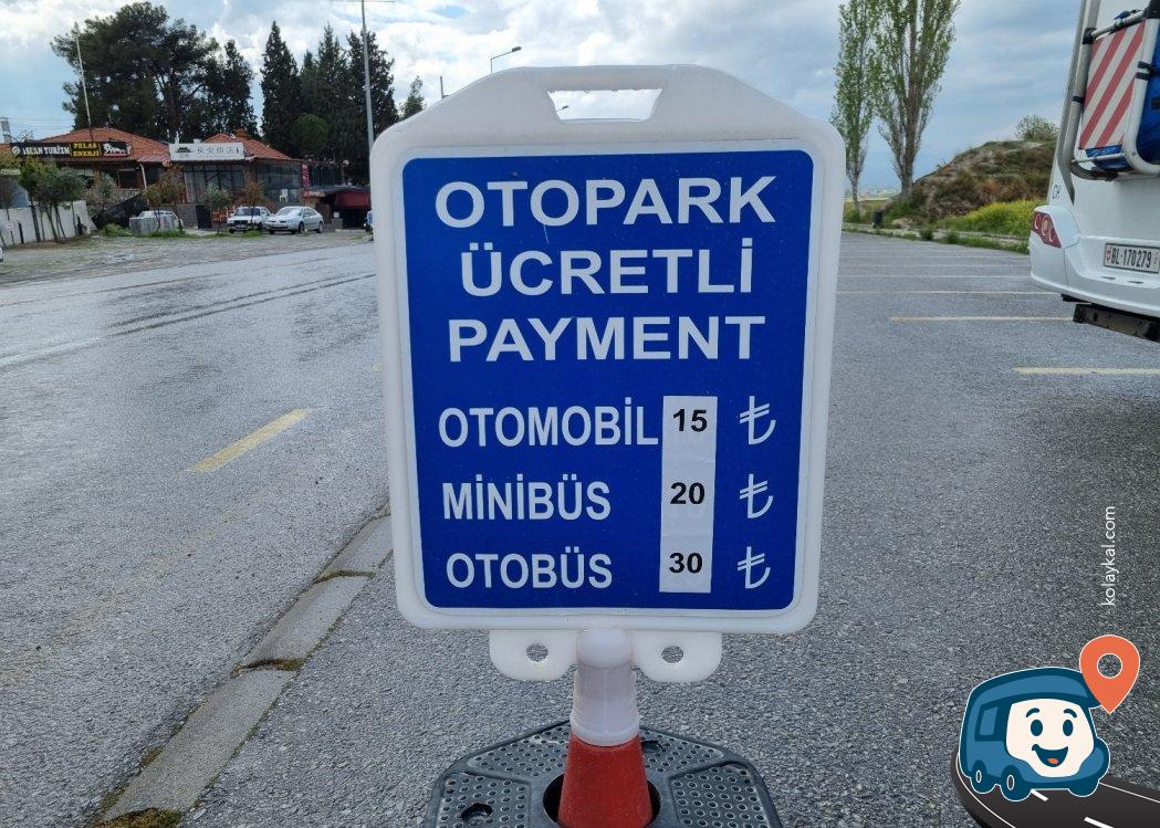 Pamukkale Travertenleri Otopark ve Kamp Alanı - Denizli