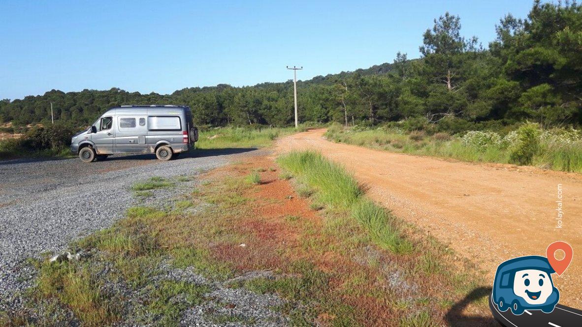Sahil Kenarı Vahşi Kamp Noktası - Ayvalık, Balıkesir