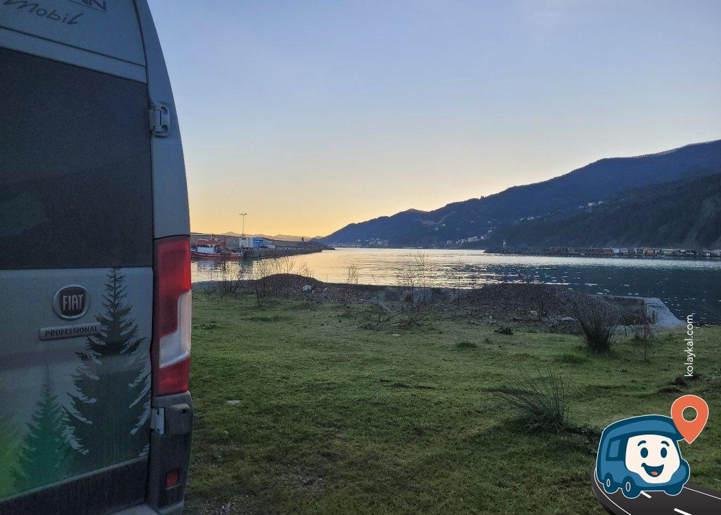 Ginolu Plajı Ücretsiz Otopark ve Kamp Alanı - Çatalzeytin, Kastamonu