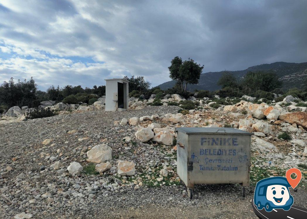Finike Manzaralı Ücretsiz Kamp ve Piknik Alanı - Antalya