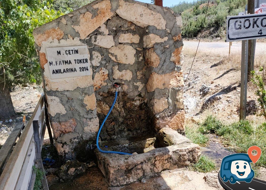Kaş Yolunda Ücretsiz İçme Suyu Kaynağı - Antalya