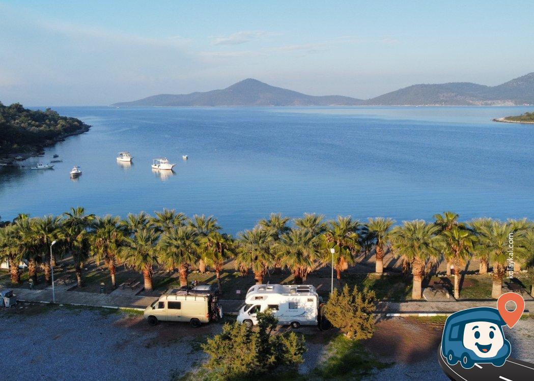 Didim Akbük Halk Plajı Karavan ve Kamp Alanı - Milas, Muğla
