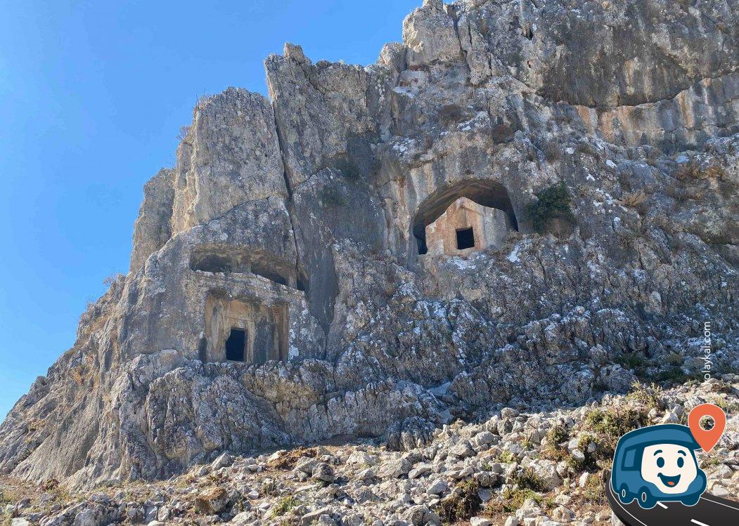 Thera Antik Kenti Günübirlik Otoparkı - Menteşe, Muğla