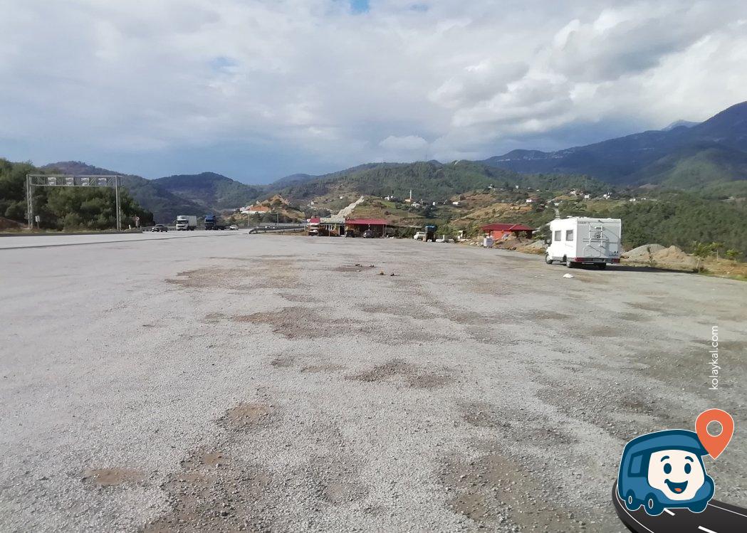 Yeni Yol Kenarı Otoparkı ve Dinlenme Alanı - Anamur, Mersin