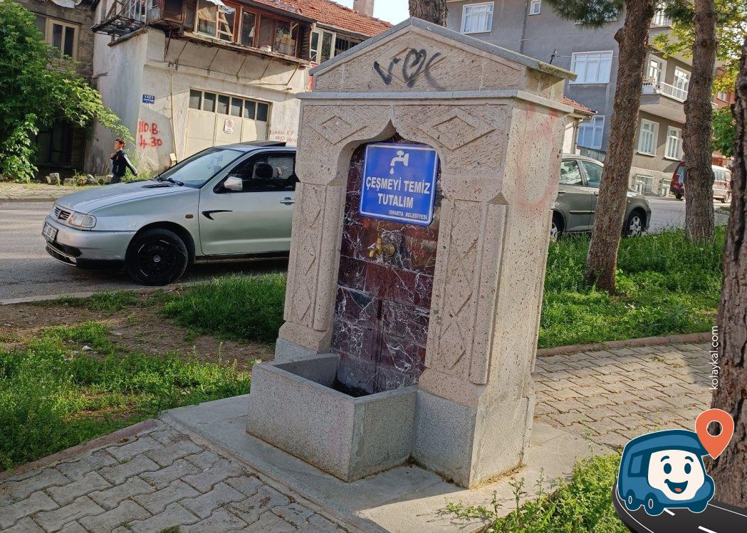 Ücretsiz Su Kaynağı ve Park Alanı - Isparta Merkez, Isparta