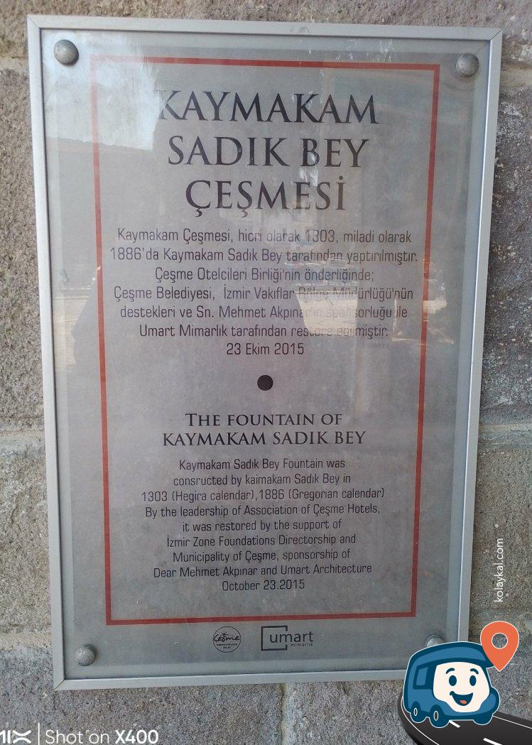 Çeşme Musluk Suyu Kaynağı - İzmir