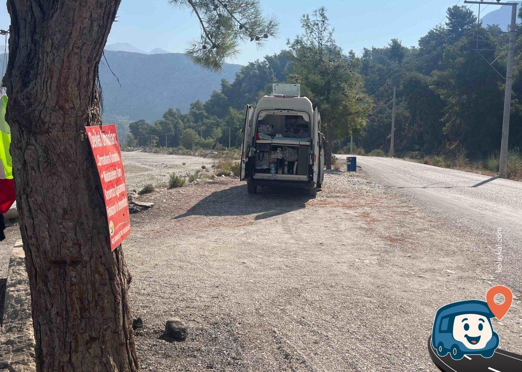 Kaş Yakınlarında Nehir Kenarı Kamp Alanı - Antalya