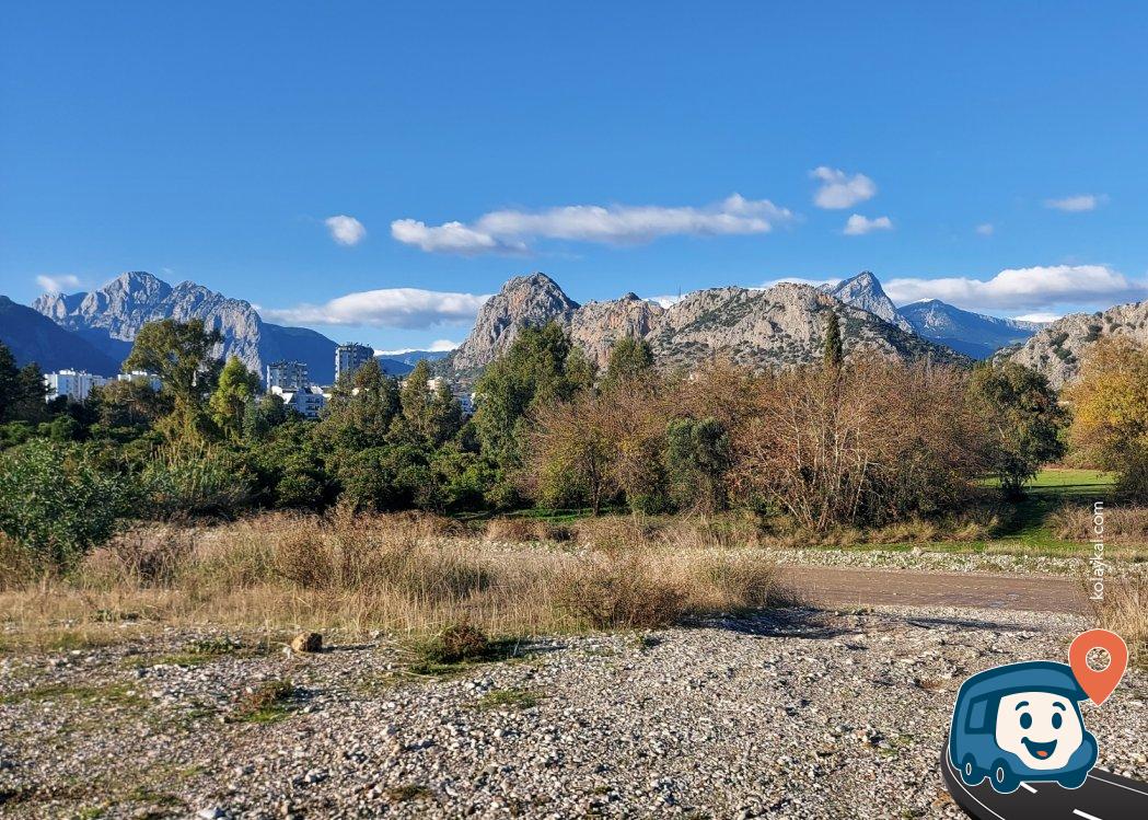 Antalya Manzaralı Kamp ve Konaklama Alanı - Konyaaltı