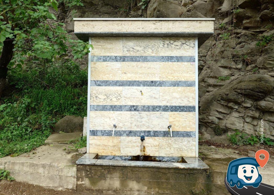 Karaoluk Şelalesi Yolu Doğal Çeşme - Perşembe, Ordu