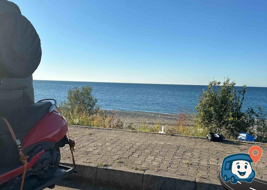 Karadeniz Sahili Yol Kenarı Kamp Alanı - Tirebolu, Giresun