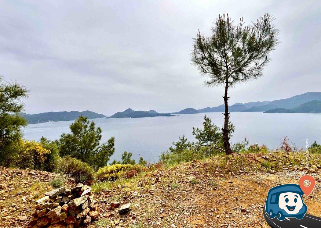 Marmaris Taşlı Yolda Manzaralı Kamp Alanı - Dalaman, Muğla