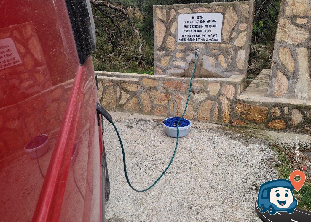 Su Çeşmeli Mola Yeri - Ula, Muğla