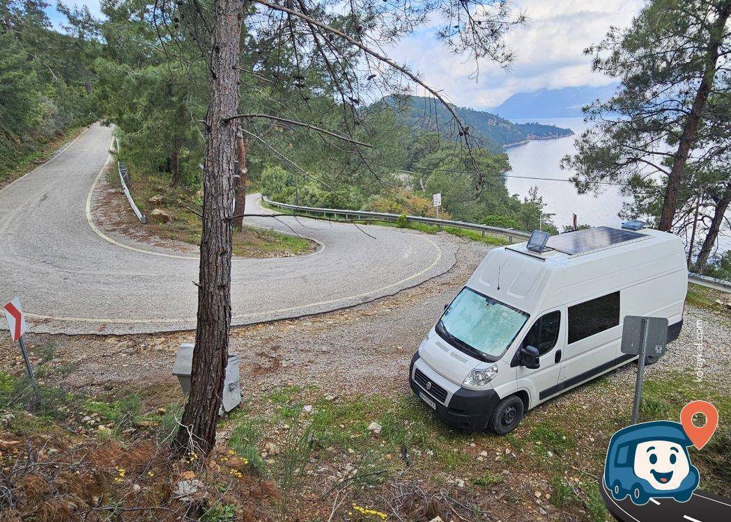 Marmaris Virajda Manzaralı Kamp Noktası - Muğla