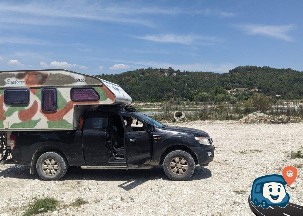 Sakin Yol Kenarı Mola Yeri - Kaş, Antalya