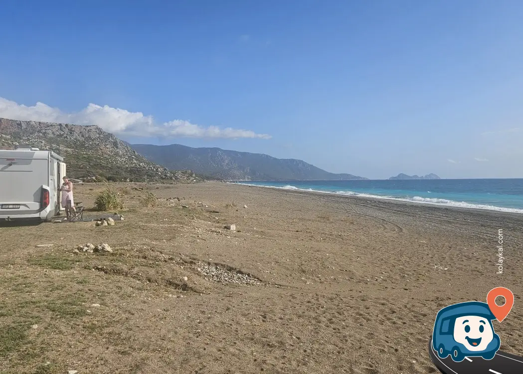 Hacı Plajı Kamp Alanı - Kumluca, Antalya