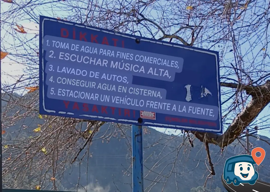 Ücretsiz Halk Çeşmesi - Marmaris, Muğla