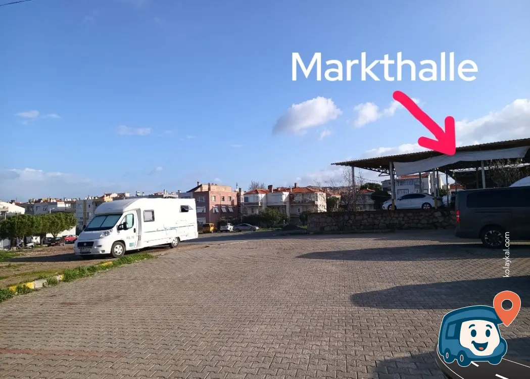 Ayvalık Belediye Pazarı Geceleme ve Servis Alanı - Balıkesir