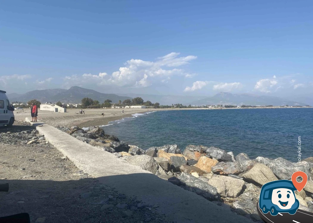 Kıbrıs Su Hattı Plajı ve Kamp Alanı - Anamur, Mersin