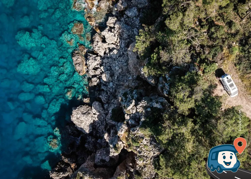 Çayağzı Karavan Park Noktaları - Kumluca, Antalya