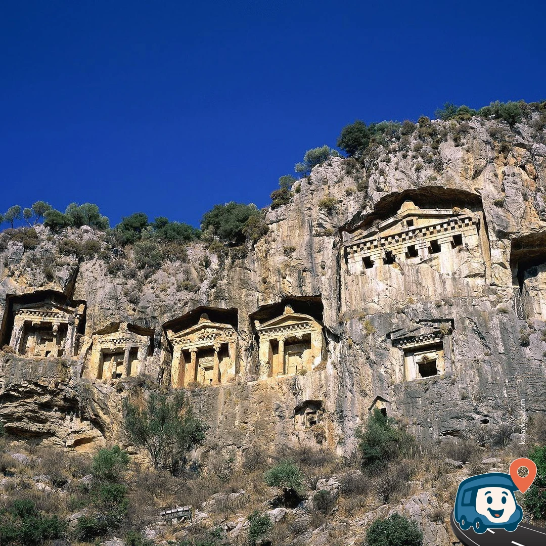 Kaunos Kaya Mezarları - Ortaca, Muğla