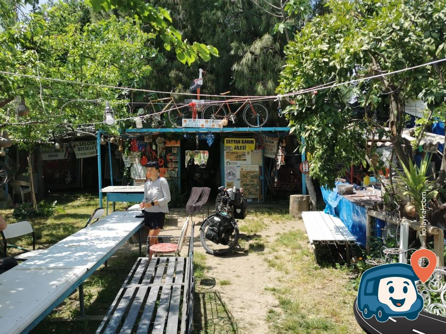 Bisikletçiler İçin Ücretsiz Kamp Alanı - Selçuk, İzmir