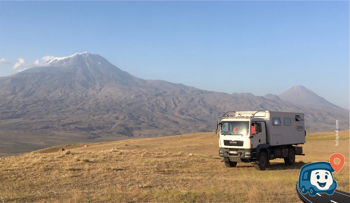 Ağrı Dağı Manzaralı Vahşi Kamp Alanı - Doğubayazıt