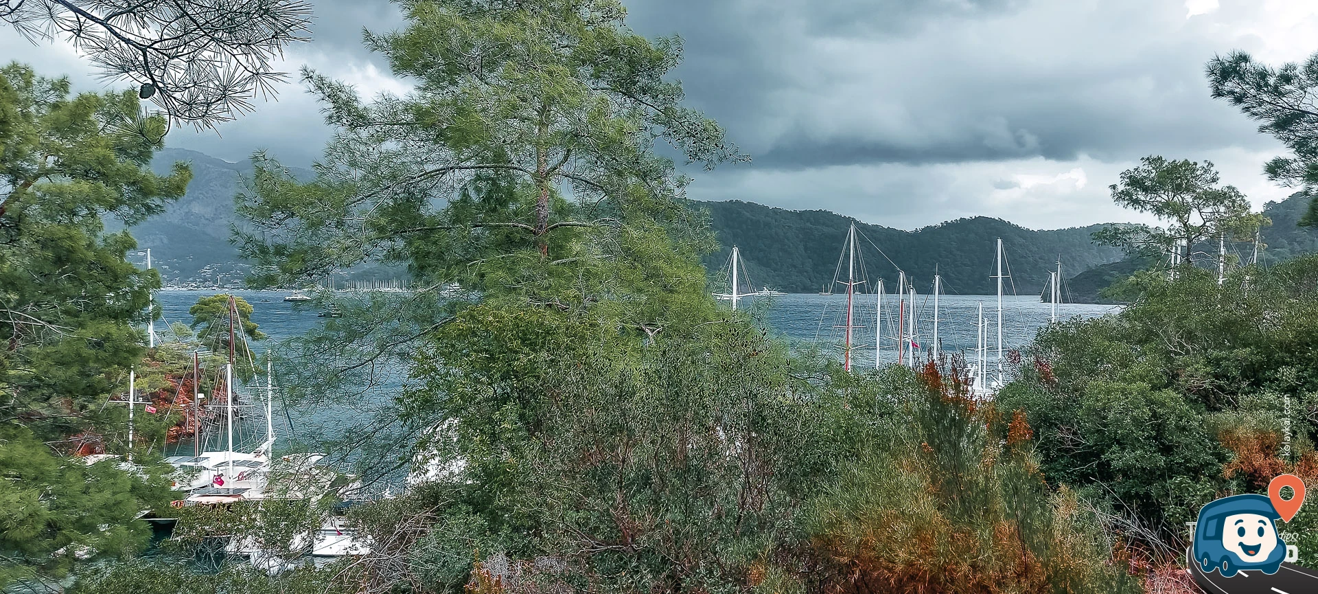 Koy Manzaralı Vahşi Kamp Alanı - Fethiye, Muğla