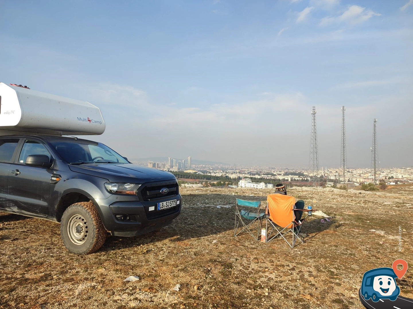 Gaziantep Manzaralı Vahşi Kamp Alanı - Şahinbey