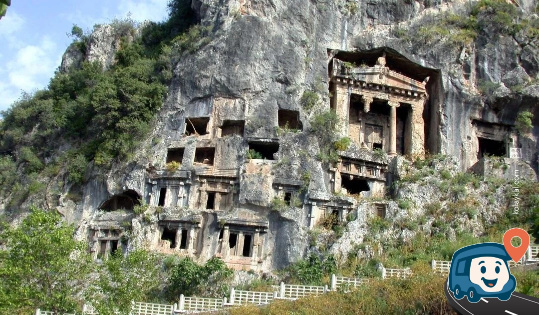 Amintas Kaya Mezarları - Fethiye, Muğla