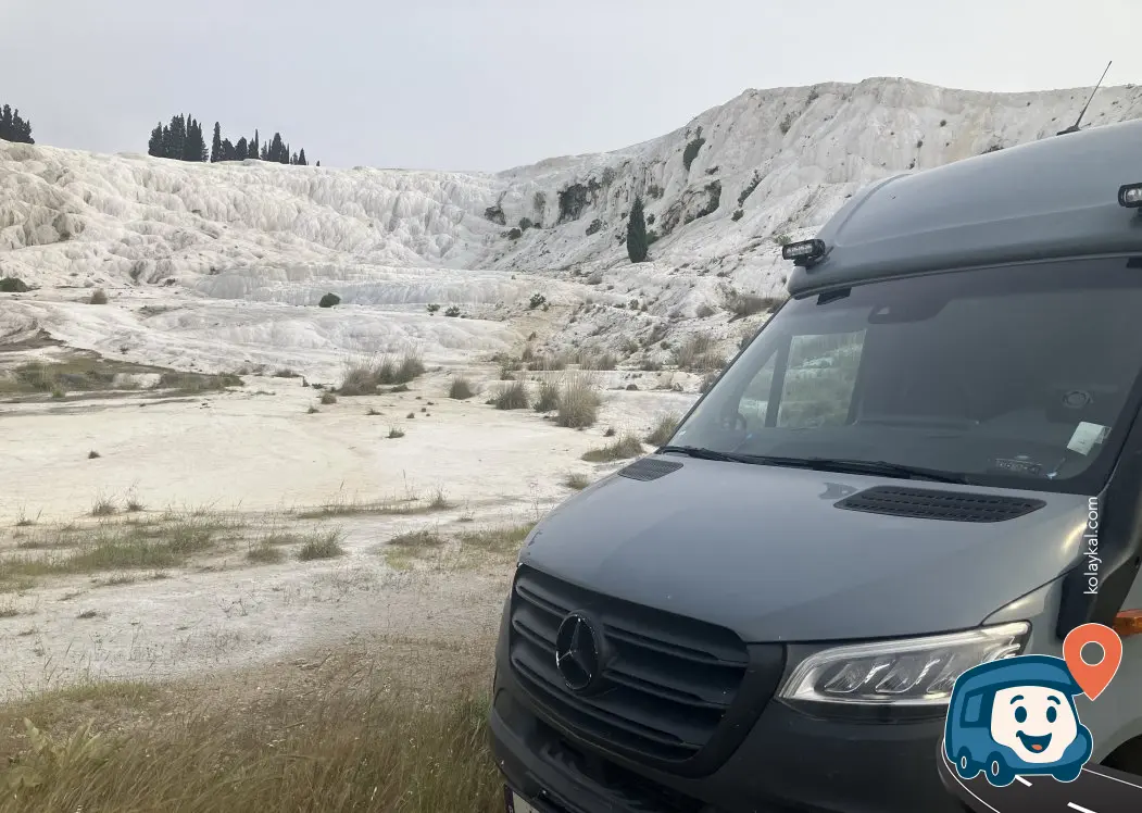 Pamukkale Travertenleri Doğu Seyir ve Kamp Noktası - Denizli