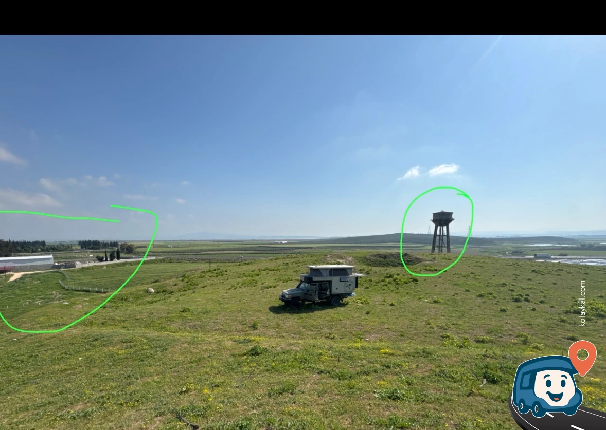 Yeşil Tarla Vahşi Kamp Alanı - Reyhanlı, Hatay