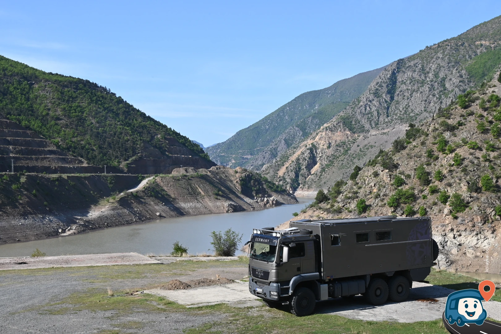 Göl Manzaralı Vahşi Kamp Yeri - Artvin Merkez, Artvin
