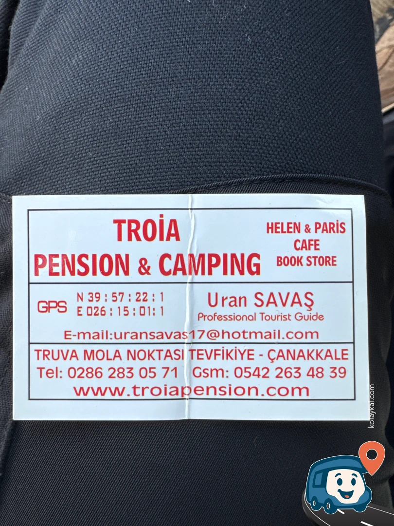 Troia Pansiyon ve Kamp Alanı - Çanakkale Merkez, Çanakkale