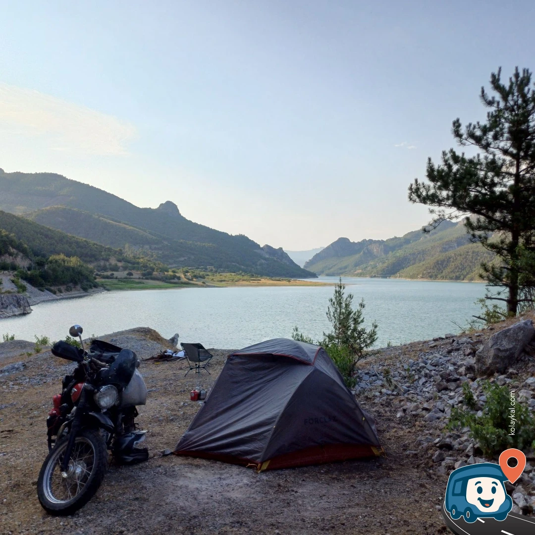 Manzaralı Motosiklet Vahşi Kamp Noktası - Kürtün, Gümüşhane