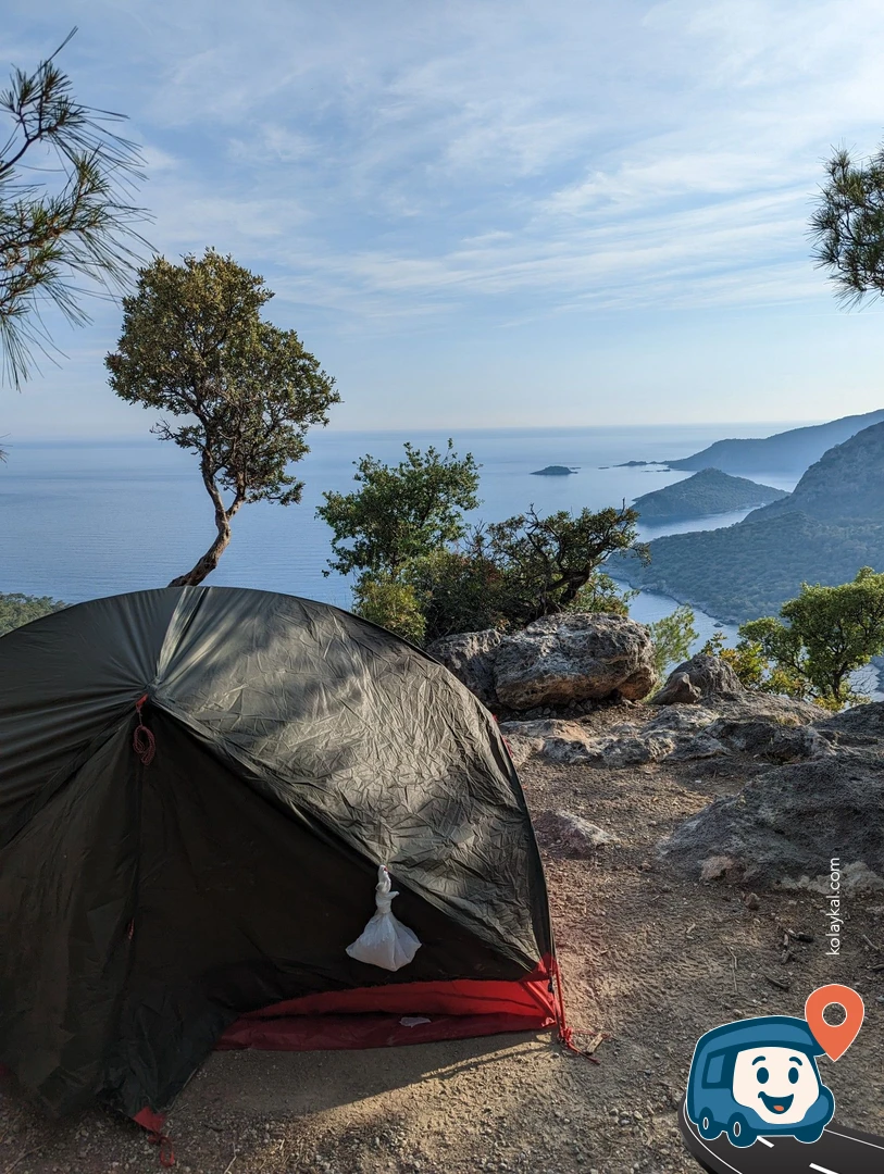 Manzaralı Kamp Alanı - Fethiye, Muğla