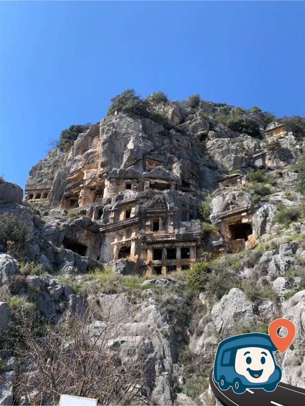 Myra Antik Kenti Otoparkı - Demre, Antalya