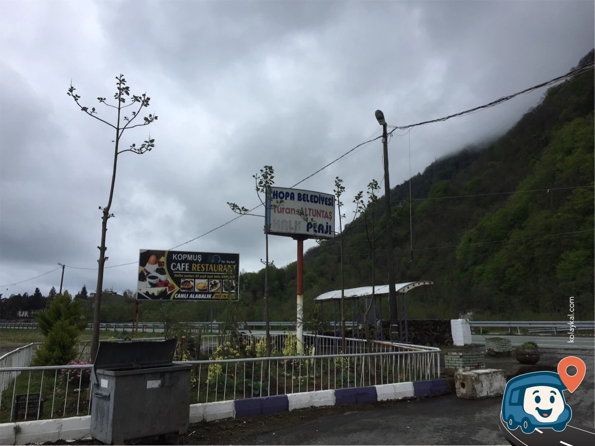 Hopa Belediyesi Plajı ve Kamp Alanı - Artvin