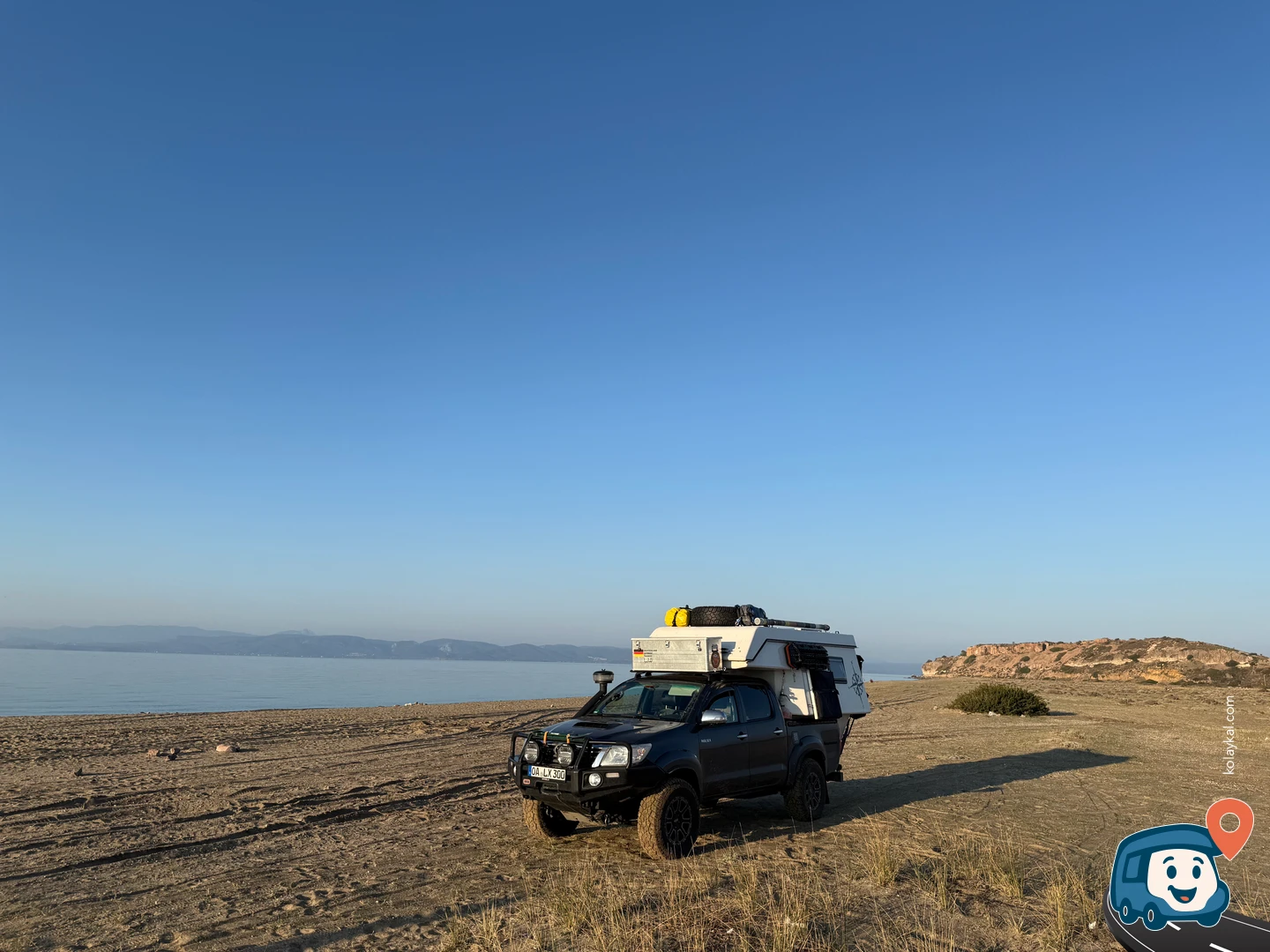 Ücretsiz Karavan Park Alanı - Ayvalık, Balıkesir