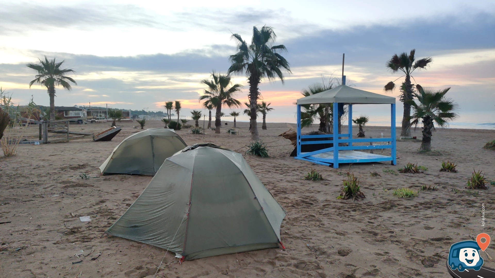 Side Doğusu Plaj Kamp Alanı - Manavgat, Antalya