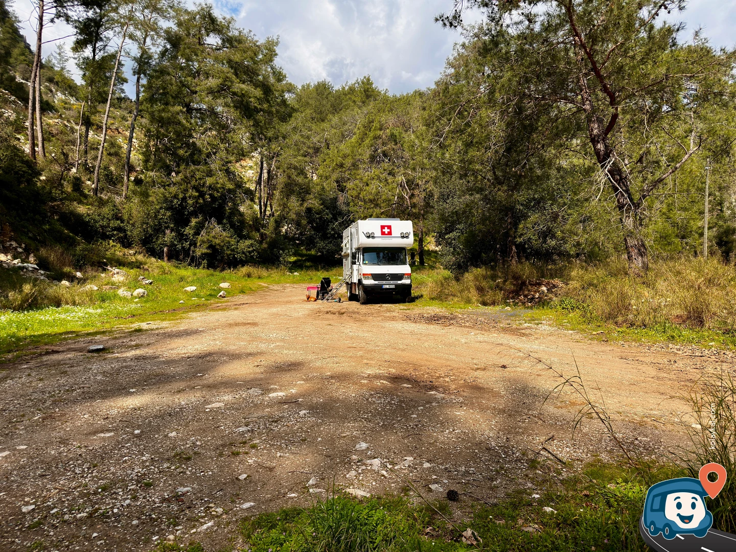 Chimera Patika Başı Park Yeri - Kemer, Antalya