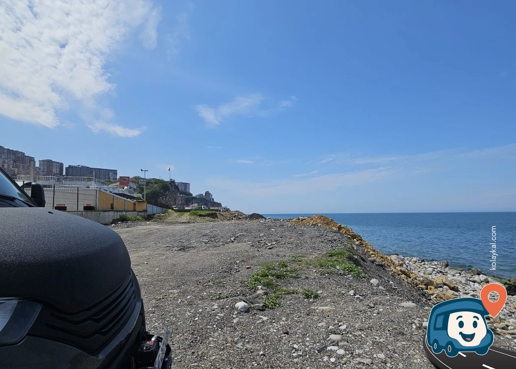 Dere Kenarı Ücretsiz Geceleme Otoparkı - Kozlu, Zonguldak