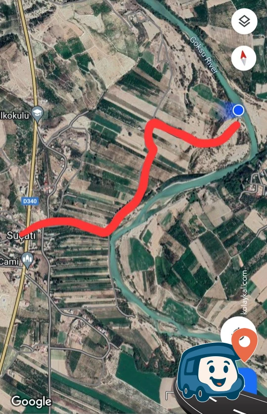 Nehir Kenarı Vahşi Kamp Noktası - Mut, Mersin