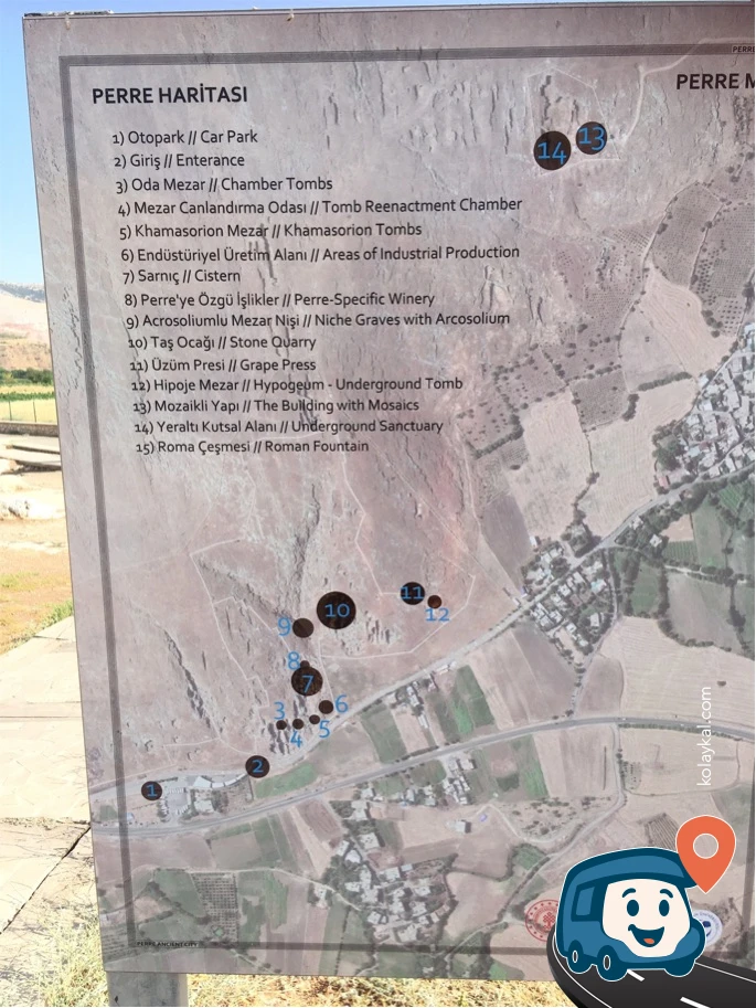 Perre Antik Kenti - Adıyaman Merkez, Adıyaman