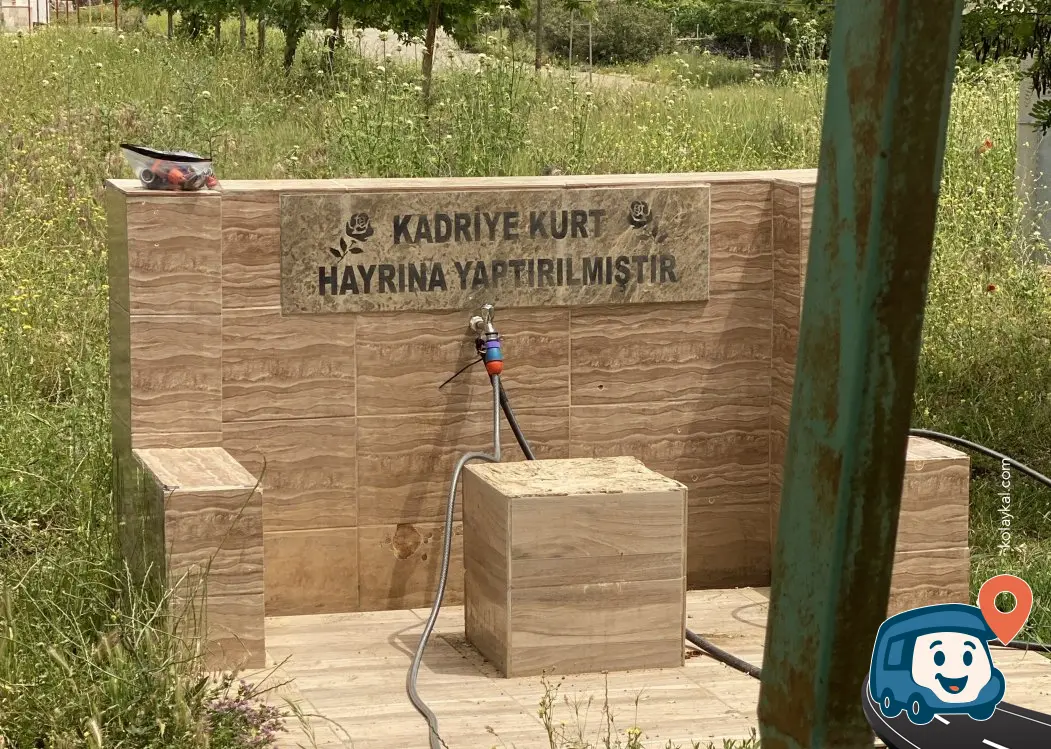 Hatay Yol Kenarı Su Kaynağı ve Park Alanı - İslahiye, Gaziantep